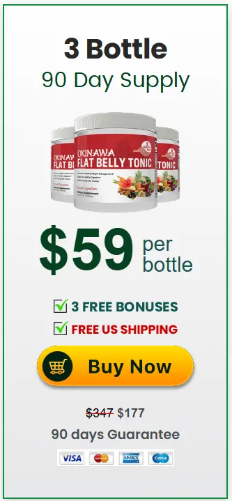 Okinawa flat belly tonic 3 bottle pricing