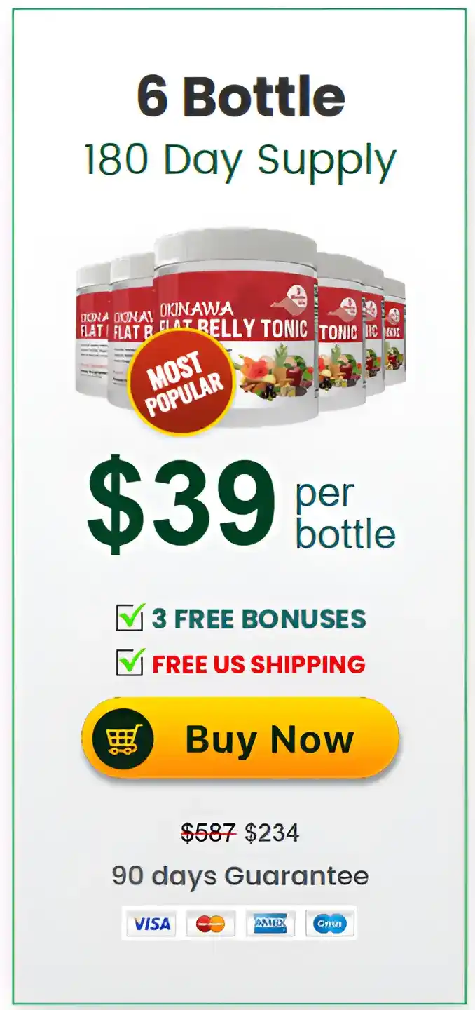 Okinawa flat belly tonic 6 bottle pricing